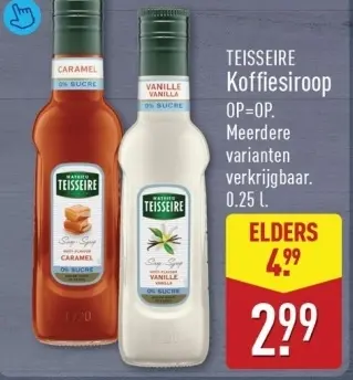 Aanbieding: Koffiesiroop