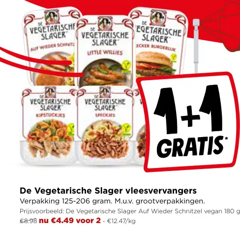 Promotie: Vleesvervangers