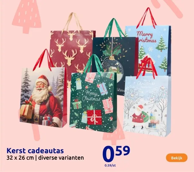Aanbieding: Kerst cadeautas