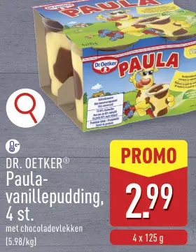 Promotie: Paula-vanillepudding