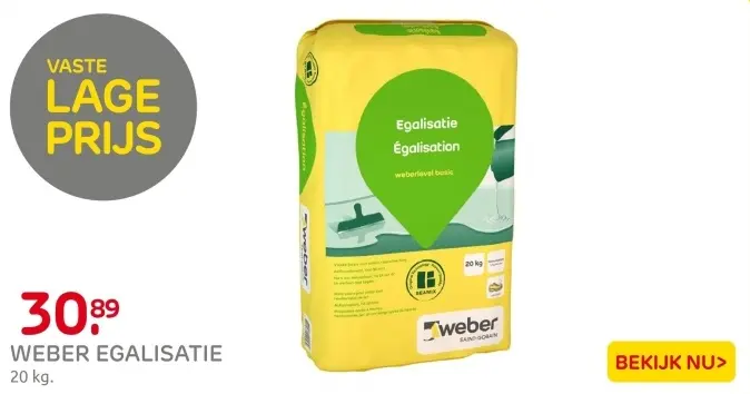 Aanbieding: Egalisatie