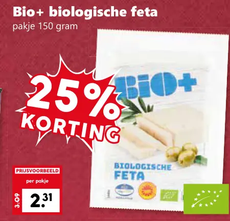 Aanbieding: Biologische feta