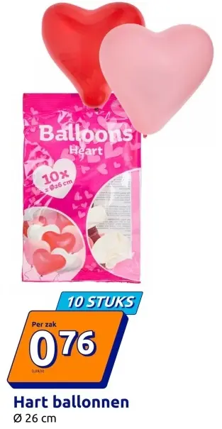 Promotie: Hart ballonnen