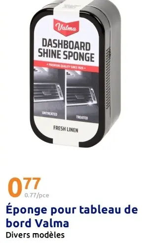 Offre: Éponge pour tableau de bord Valma