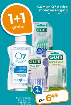 Aanbieding: GUM trav-Ler rager