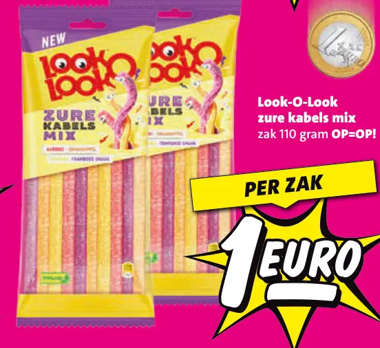 Aanbieding: Zure kabels mix