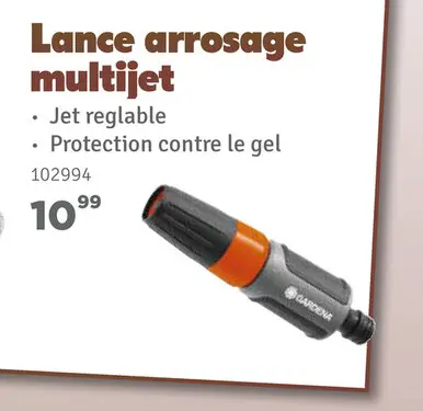 Offre: Lance arrosage multijet