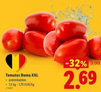 Offre: Tomates Roma XXL