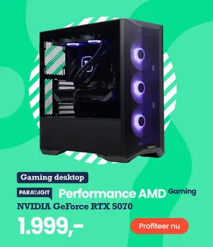 Aanbieding: PARADIGIT Performance AMD Gaming NVIDIA GeFor