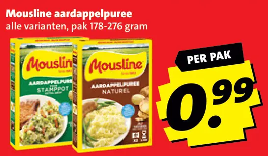 Aanbieding: Mousline aardappelpuree