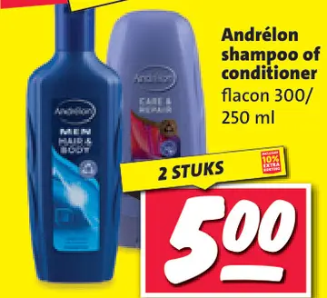 Aanbieding: Andrélon shampoo of conditioner