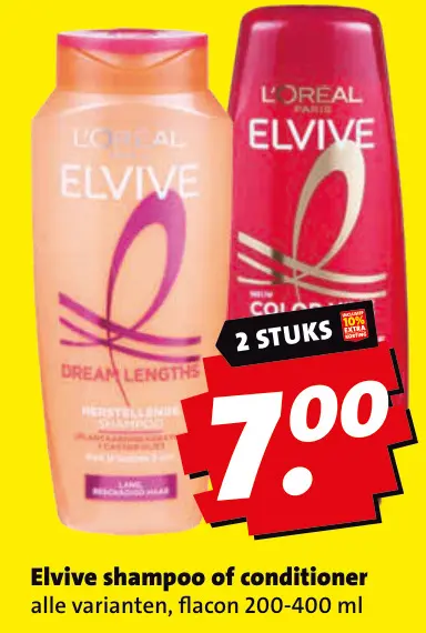Aanbieding: Elvive shampoo of conditioner
