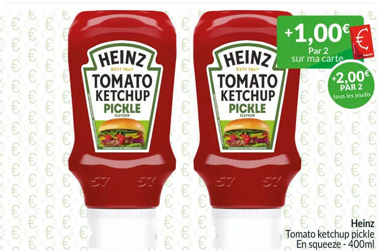 Offre: Tomato ketchup pickle