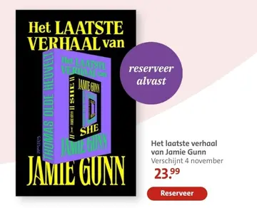 Aanbieding: Het laatste verhaal van Jamie Gunn