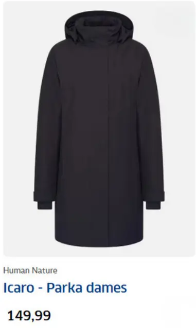 Aanbieding: Human Nature Icaro - Parka dames