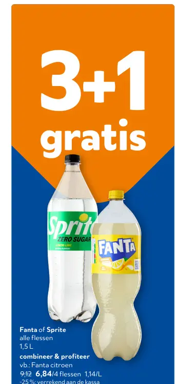 Promotie: Fanta of Sprite