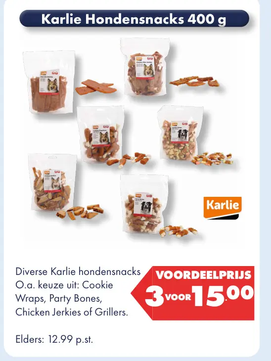 Aanbieding: Hondensnacks