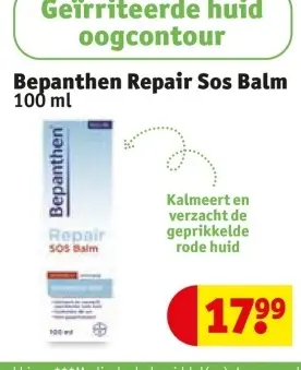 Aanbieding: Bepanthen Repair Sos Balm