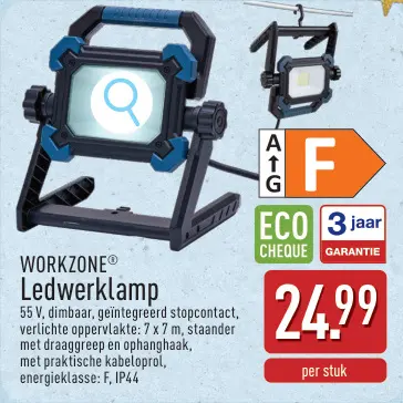 Promotie: Ledwerklamp