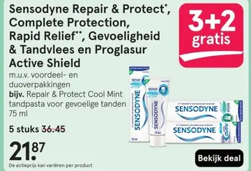 Aanbieding: Sensodyne Repair & Protect, Complete Protection