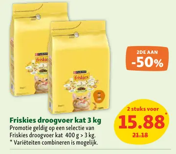 Aanbieding: Friskies droogvoer kat