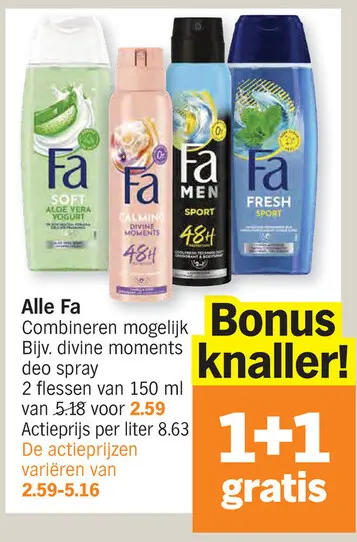 Promotie: Fa