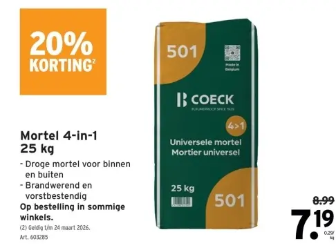 Promotie: Mortel 4-in-1