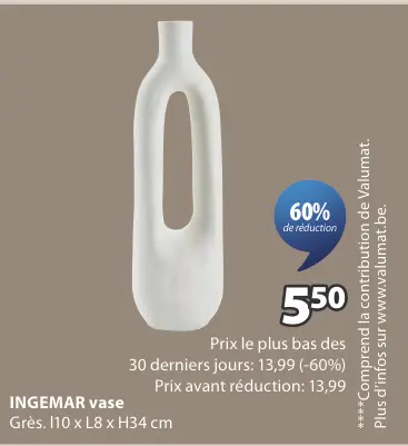 Offre: INGEMAR vase
