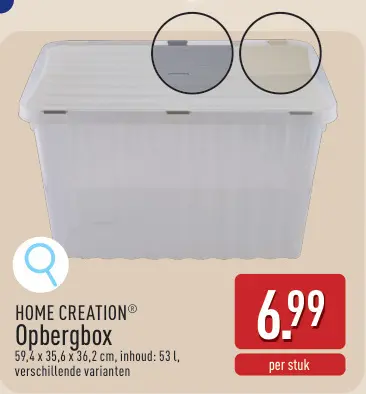 Promotie: Opbergbox