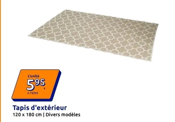 Offre: Tapis d'extérieur