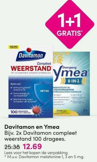 Aanbieding: Davitamon compleet weerstand 100 dragees. en 