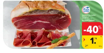 Offre: Jambon cru italien