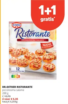 Aanbieding: DR.OETKER RISTORANTE piccolissima salame
