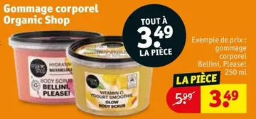 Offre: Gommage corporel