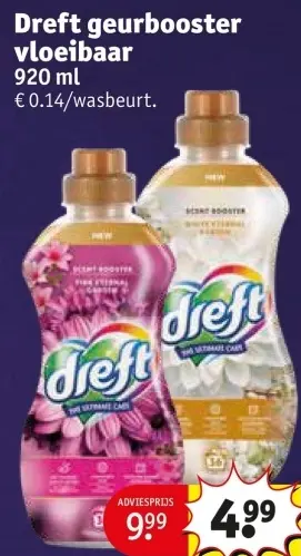 Aanbieding: Dreft geurbooster vloeibaar