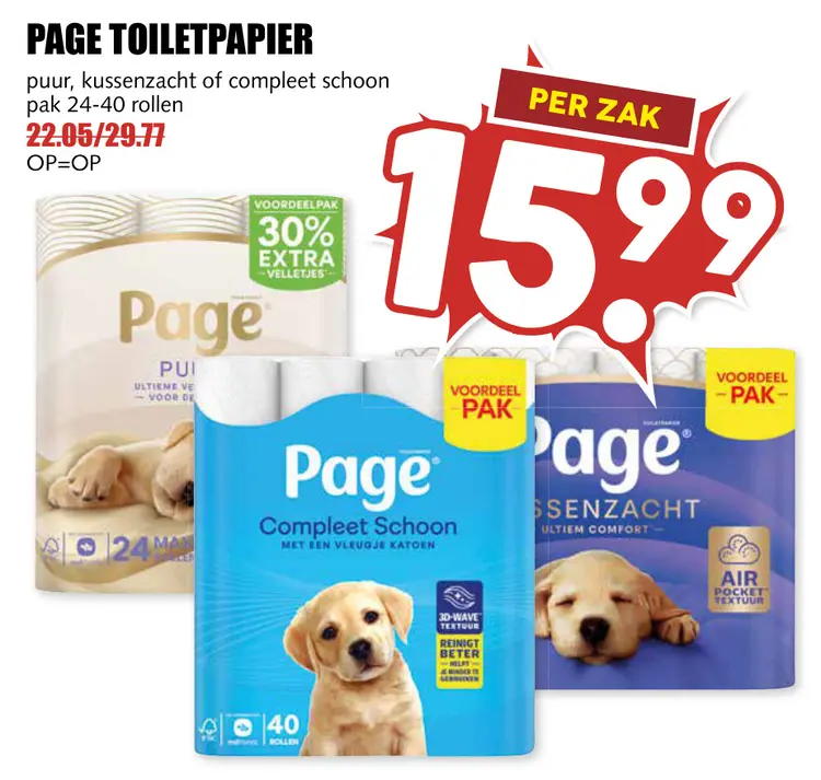 Aanbieding: Toiletpapier