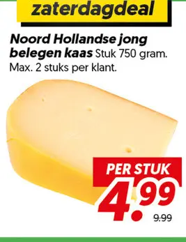 Noord Hollandse jong belegen kaas