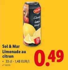 Offre: Limonade au citron