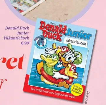 Aanbieding: Donald Duck Junior Vakantieboek