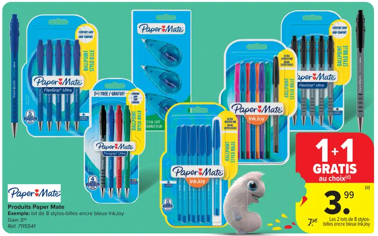 Offre: Produits Paper Mate