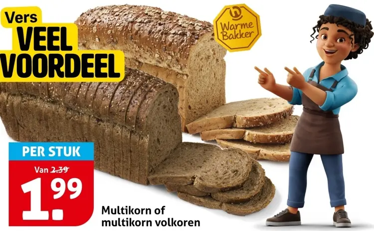 Aanbieding: Multikorn of multikorn volkoren