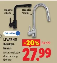Aanbieding: LIVARNO Keukenkraan