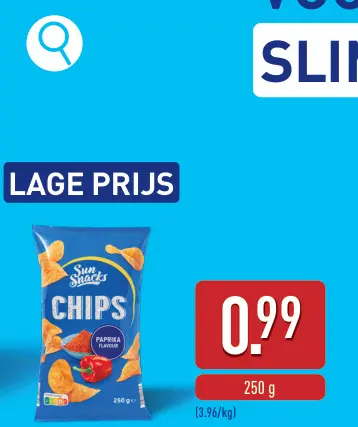 Promotie: Sun Snacks Chips Paprika