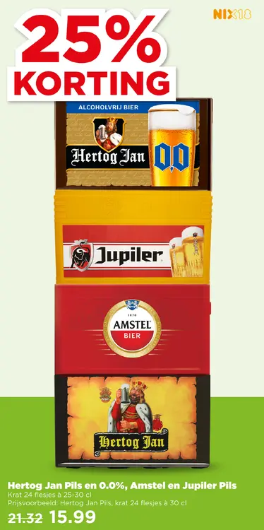 Aanbieding: Pils en 0.0%