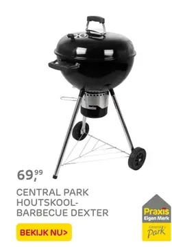 Aanbieding: CENTRAL PARK HOUTSKOOL-BARBECUE DEXTER