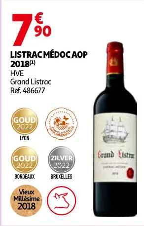Promotie: Listrac médoc aop