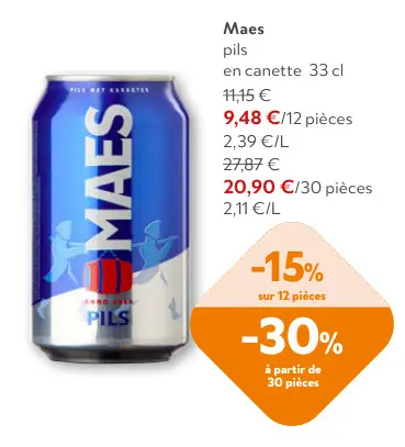 Offre: Maes pils
