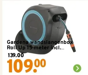 Aanbieding: wandslangenbox Roll Up