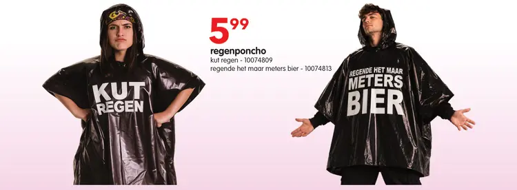 Promotie: regenponcho