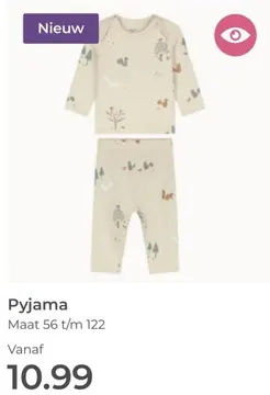 Aanbieding: Pyjama peuter